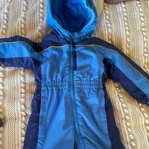 Toddler 2T snow onsie jacket